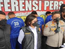 Polres Cirebon Kota, Ringkus Empat Pencuri Lintas Daerah