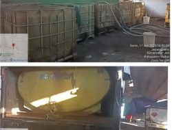 Diduga gudang di Jepang Pakis Kecamatan Jati Kabupaten Kudus jadi tempat penimbunan BBM jenis solar oleh Bos (MYN)
