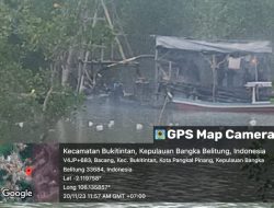 Daerah Aliran Sungai Pangkalpinang Jadi Sasaran Empuk Para Penambang ilegal