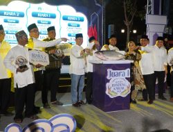 Tradisi Kontes dan Lelang Bandeng Kawak 2025 diGresik Berlangsung Meriah dan Kondusif