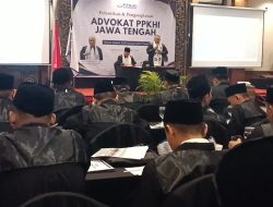 PPKHI Jawa Tengah Gelar Pelantikan Advokat Baru Tahun 2025